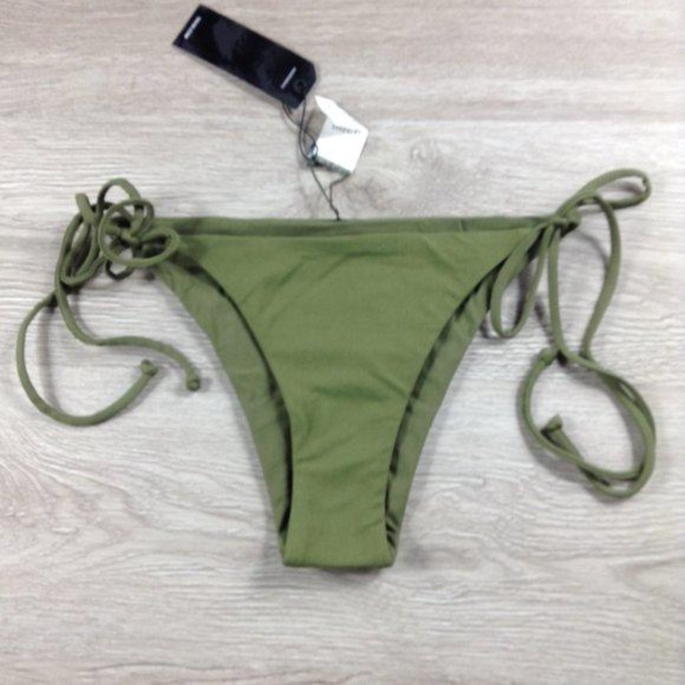 Tavik Jax Ribbed Olive Swim Bottom